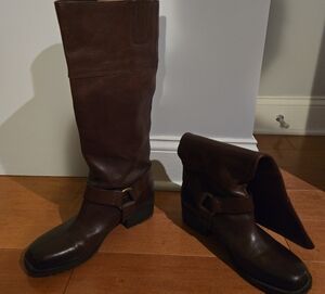 Lucky Brand Brown Heeled Boots